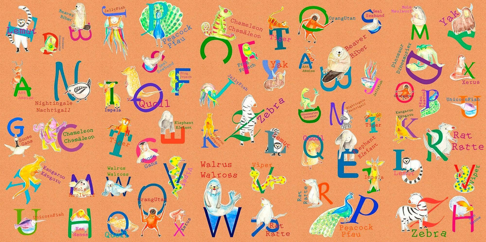 Komar Vliestapete, (1 St), (Breite x Höhe), Vliestapete, 100 cm Bahnbreite