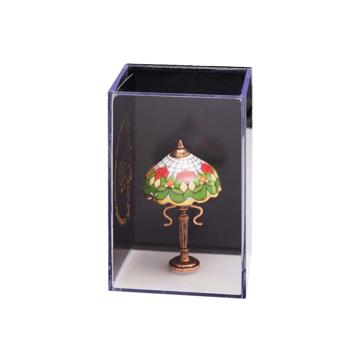 Reutter "Tiffany", 001.883/6 Porzellan Lampe Miniatur Dekofigur -