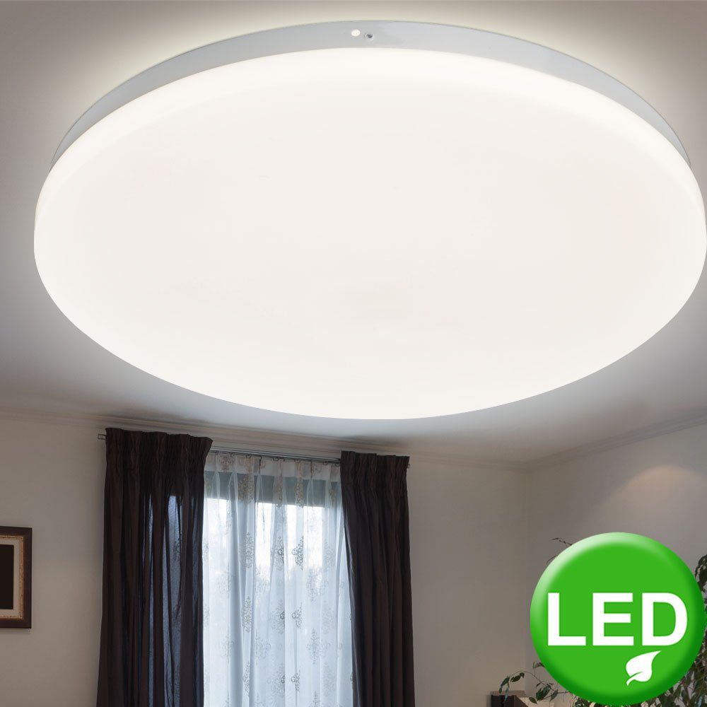 etc-shop LED Deckenleuchte, LED-Leuchtmittel fest verbaut, Warmweiß, LED Decken Strahler Lampe Wohn Zimmer Beleuchtung Flur Energiespar