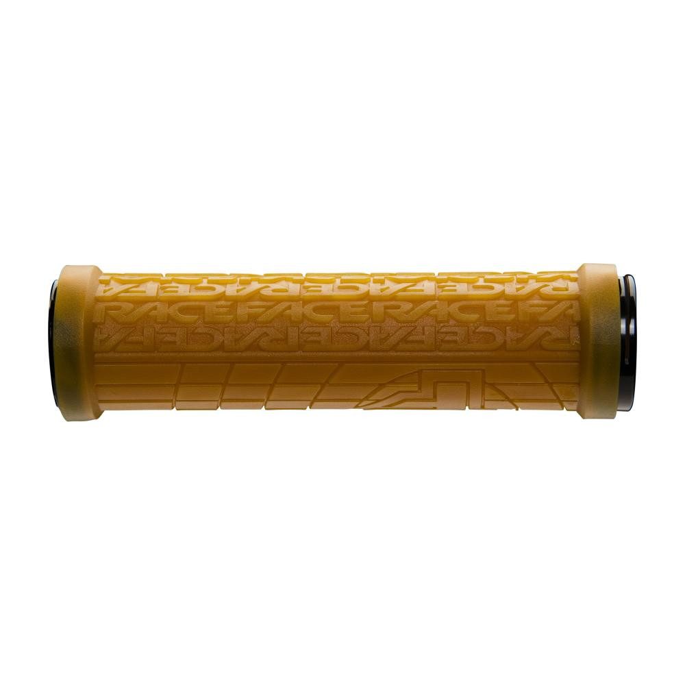 Race Face Fahrradlenkergriff Race Face Grippler Lock-On Griff, 33mm, gum braun - sicherer Halt und