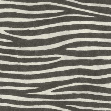 Rasch Vliestapete Streifen Fell Zebra Struktur Schwarz Weiß 751727 African Queen 3