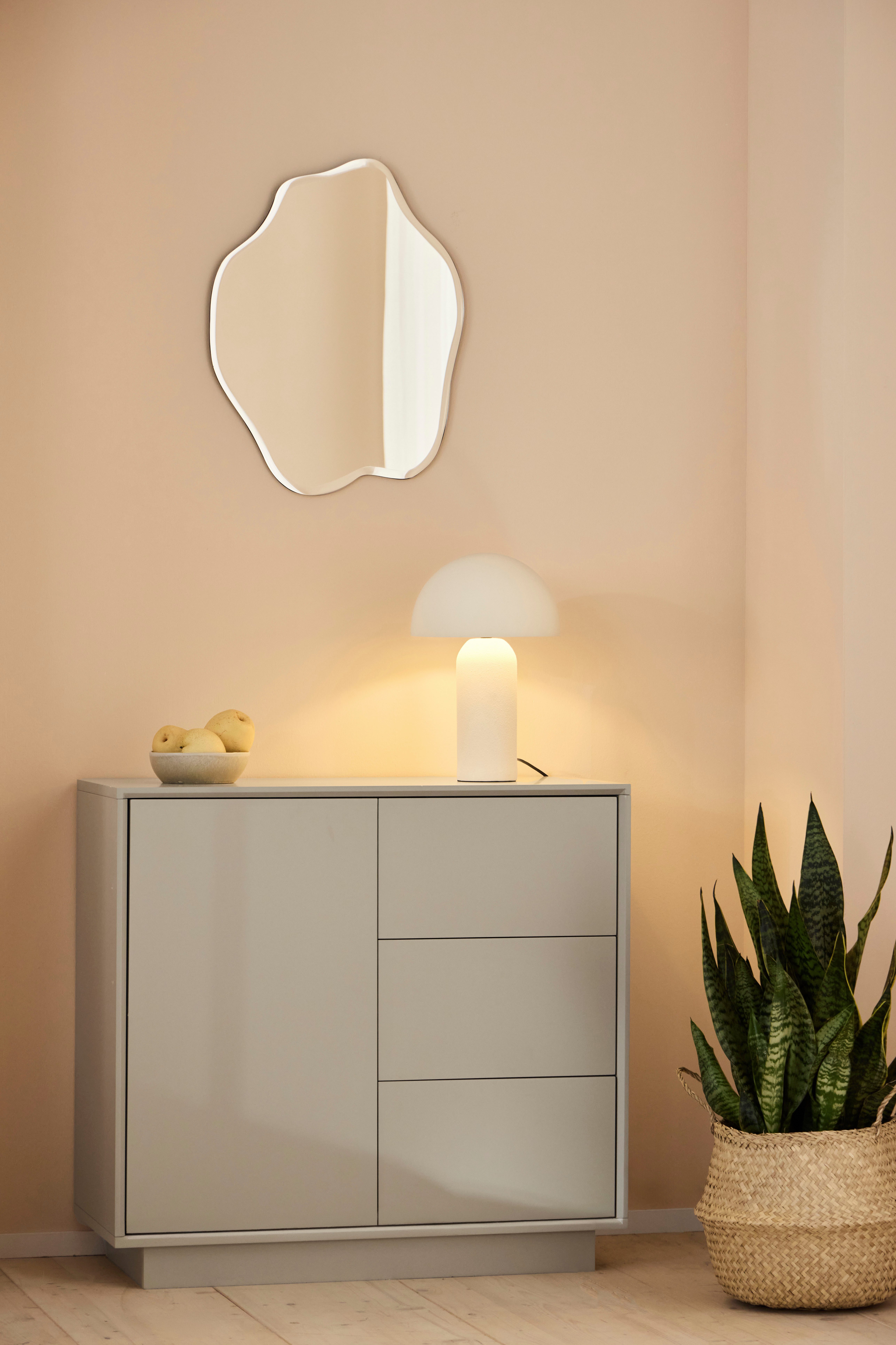 homsy by Ana Johnson Sideboard Storvia, seidenmatte Lackierung, geräuschlose Soft-Close-Schubladen, B 85 cm