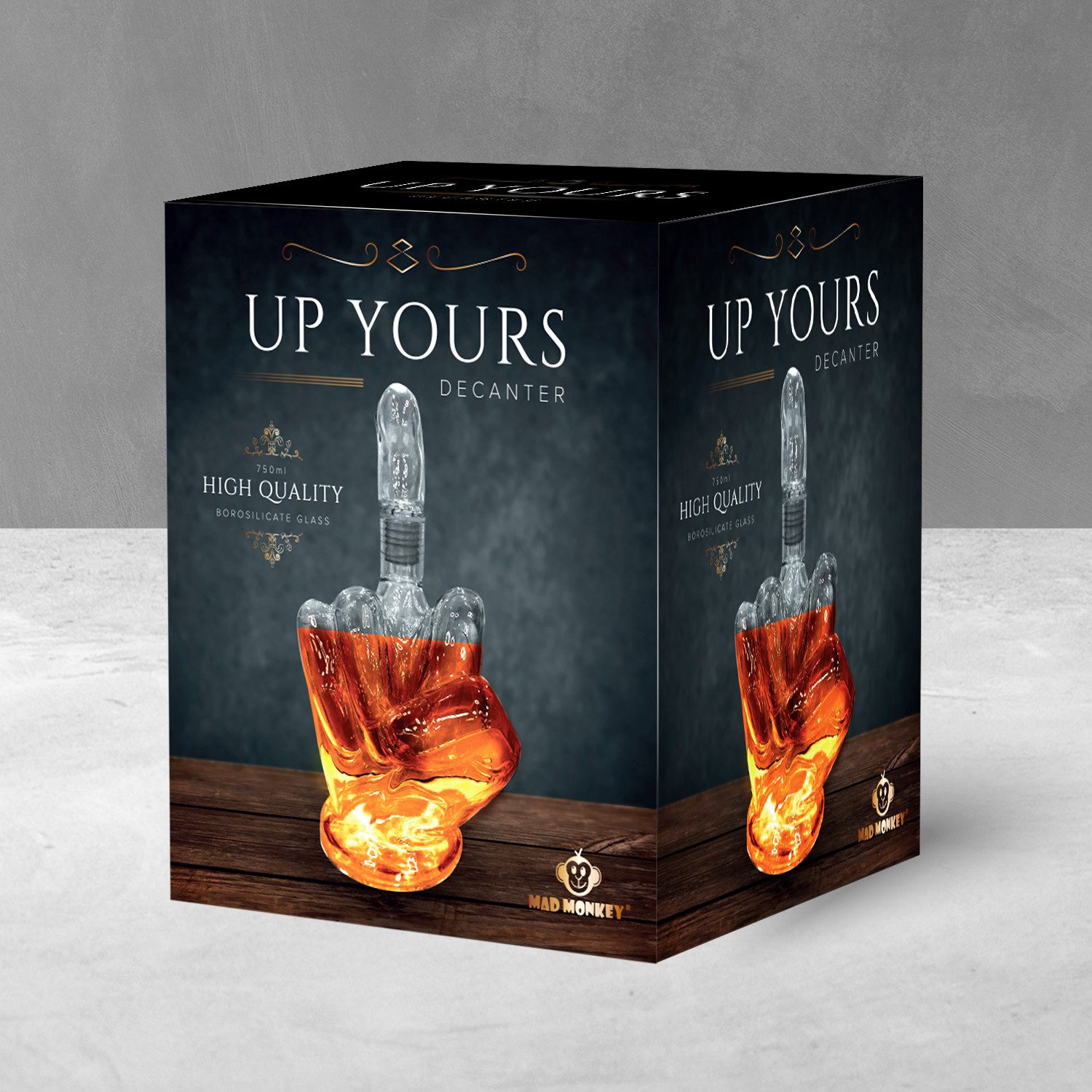 Mad Monkey Dekanter Mad Monkey - Up Yours Decanter