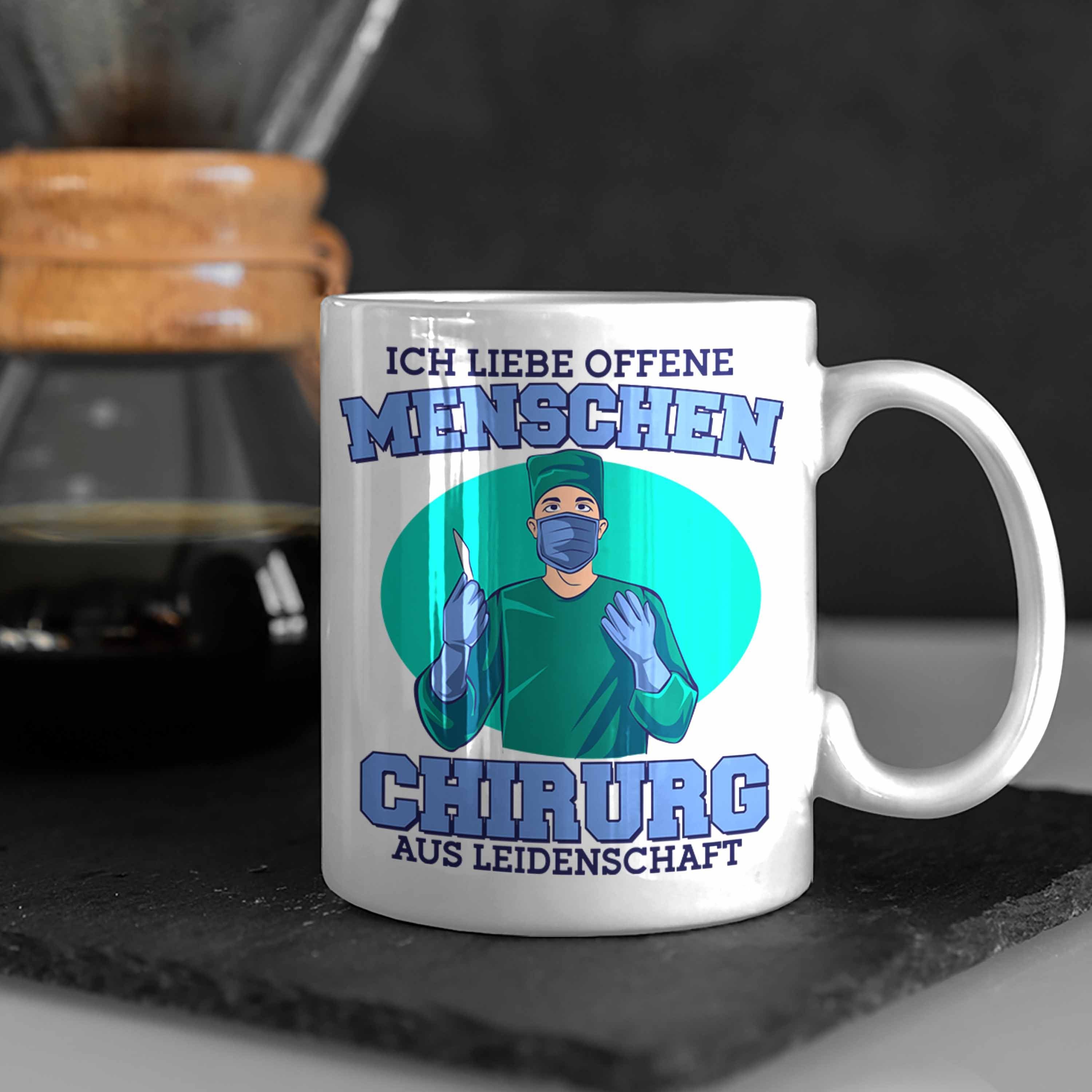 "Ich Trendation Geschenk für Chirurg Chirurg-Tasse Tasse offene liebe Weiss Menschen" Lustige