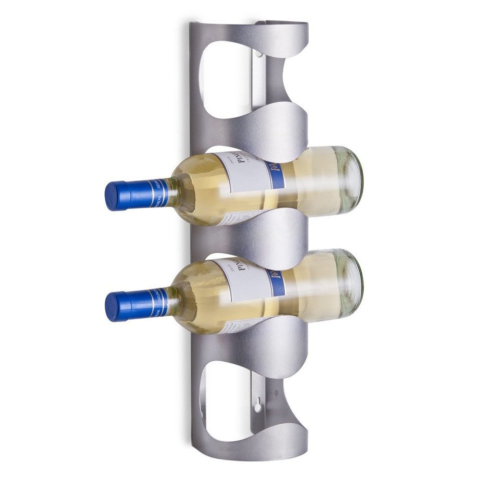 Zeller Present Weinregal ZELLER Wand-Flaschenhalter, Metall – Bild 2 von 3