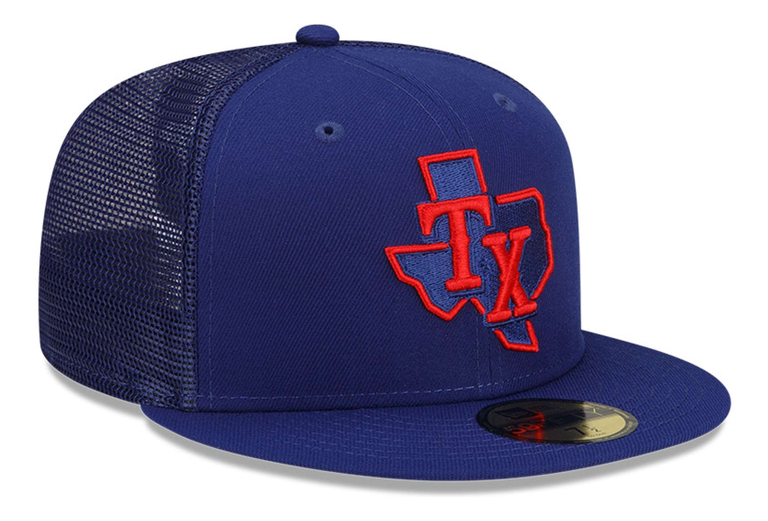 MLB Cap 59Fifty New Practice Era Fitted 2022 Batting Texas Rangers