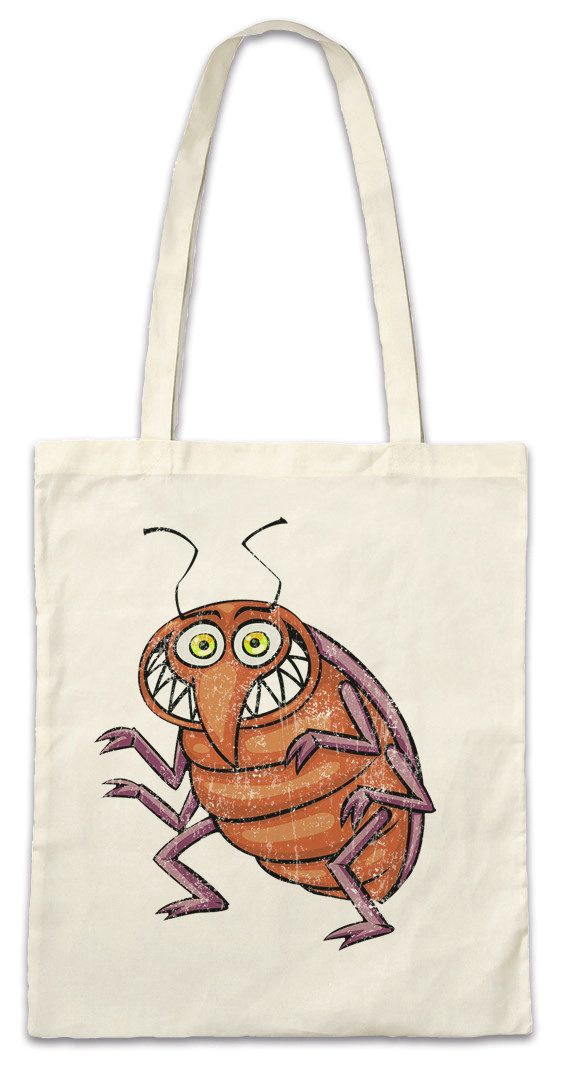 Beuteltasche Bed Bug Stofftasche Käfer Bettwanze Wanze Schädling Schabe Kakerlake