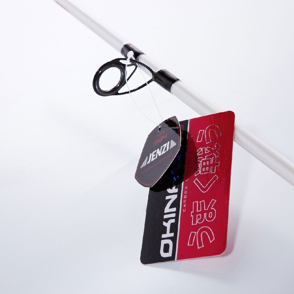 Jenzi Spinnrute Jenzi Spinnrute Rute Okinawa JPX Forelle Zander Hecht Carbon 2-teilig, (2-tlg)