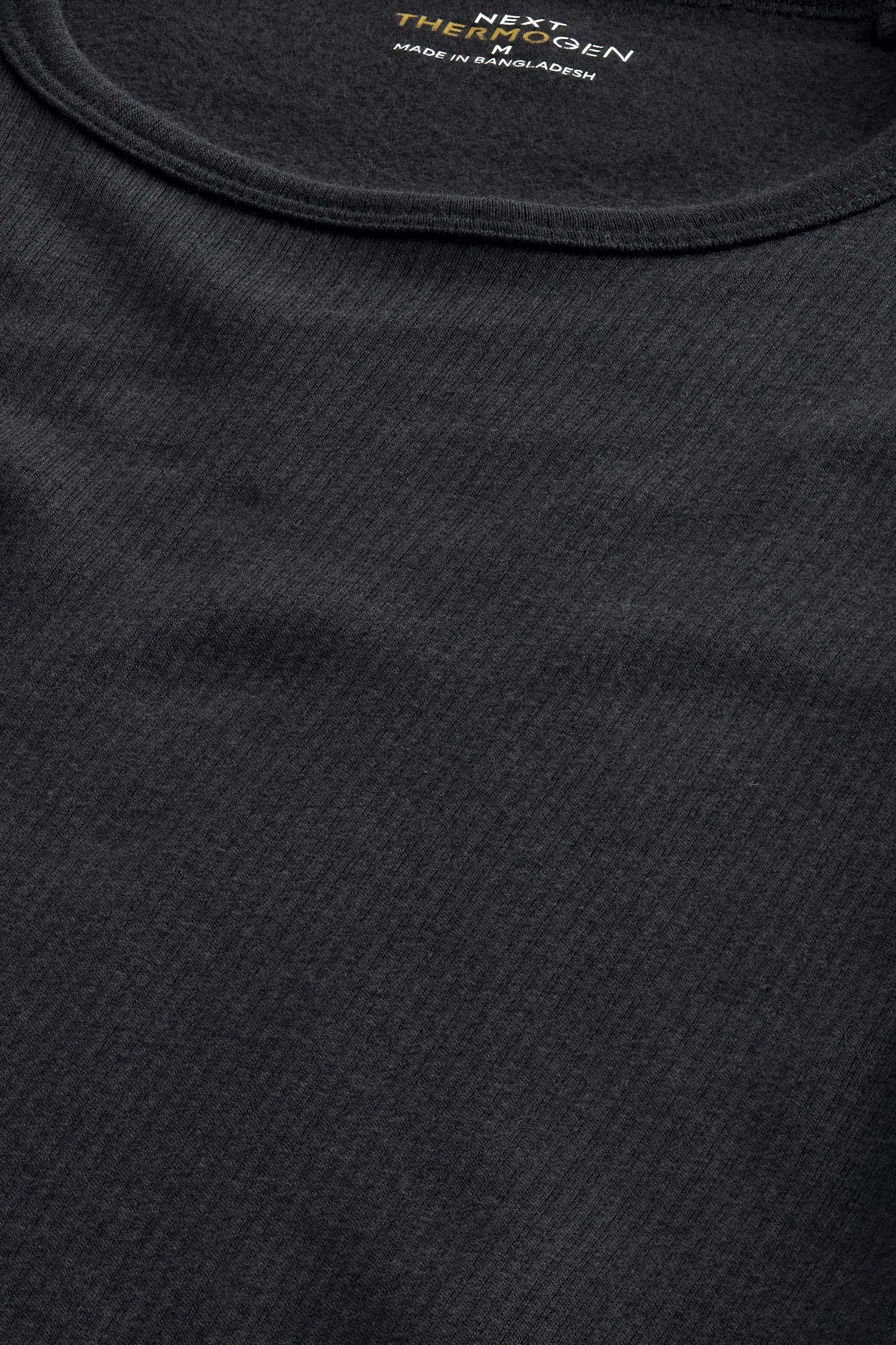 Next Thermounterhemd Kurze Thermoshirts, Black (2-St) 2er-Pack