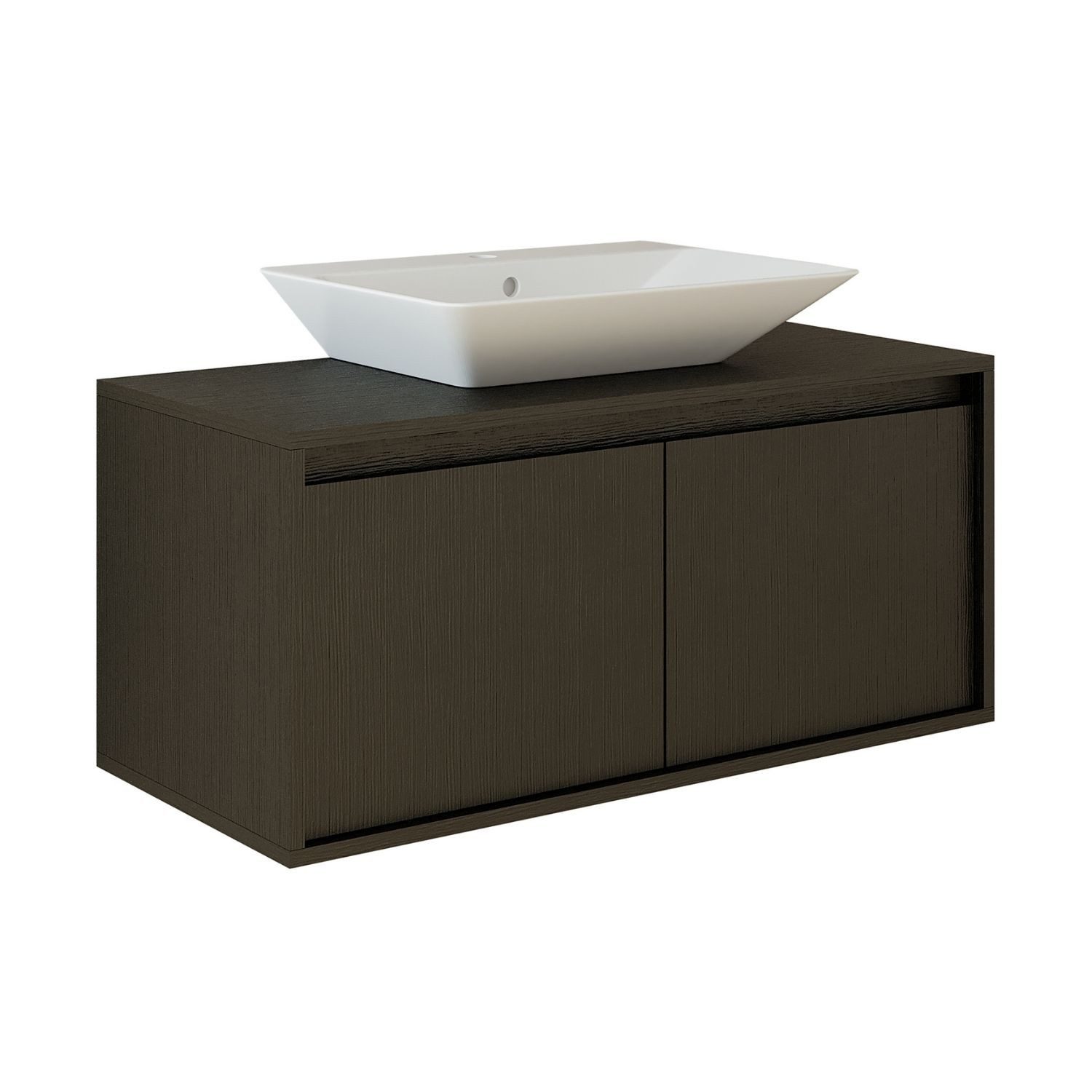 Roomart Badmöbel-Set, (Badezimmermöbel ATLANTIC 100cm in günstig online kaufen