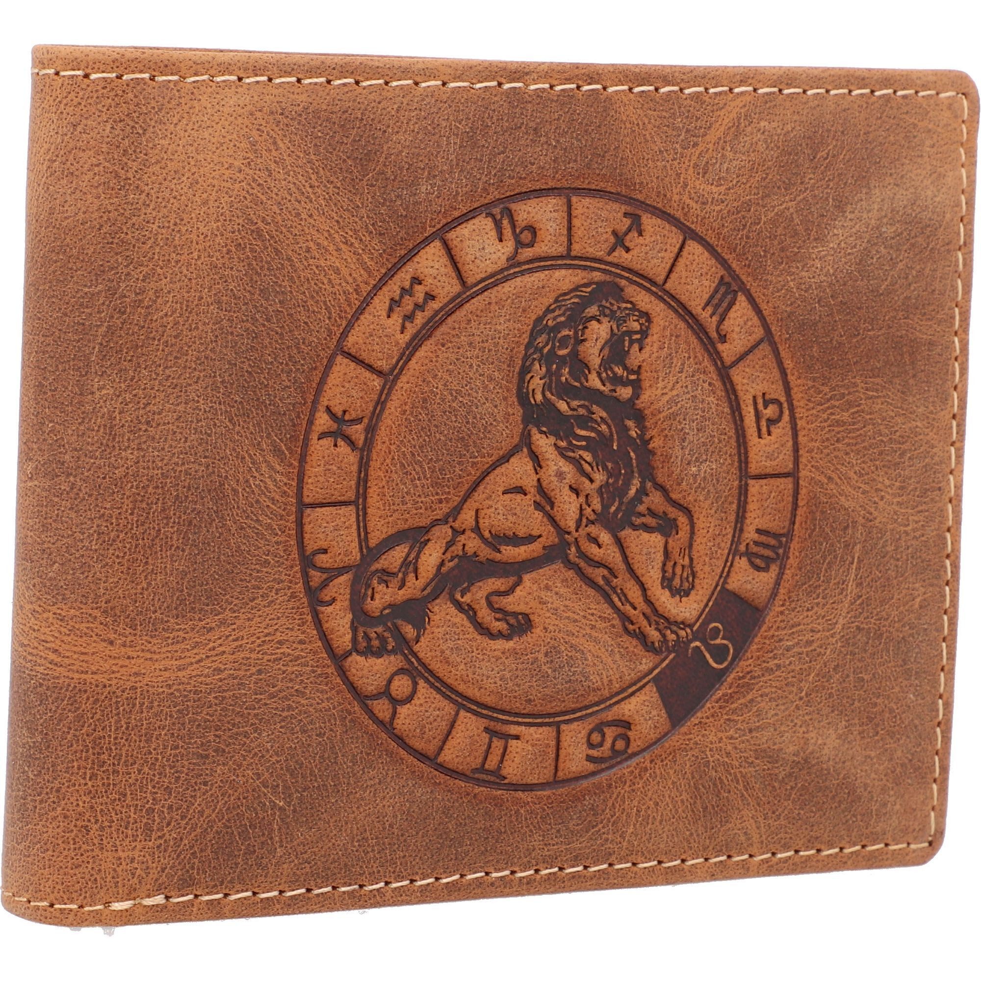 Greenburry Geldbörse Vintage Sternzeichen, Leder günstig online kaufen