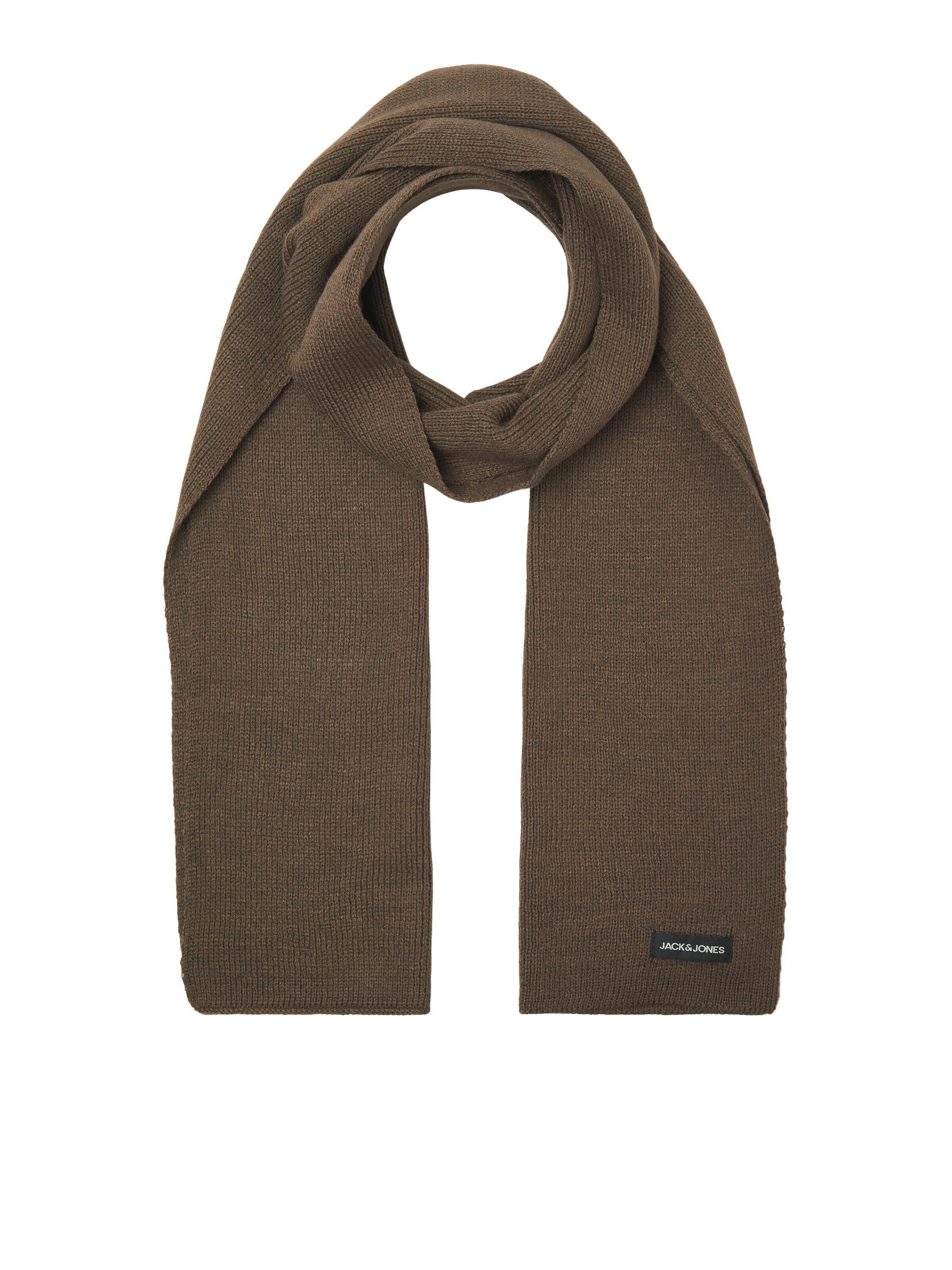 Jack & Jones Strickschal JACDNA KNIT SCARF NOOS, Kunstfaser, aus Strickmaterial