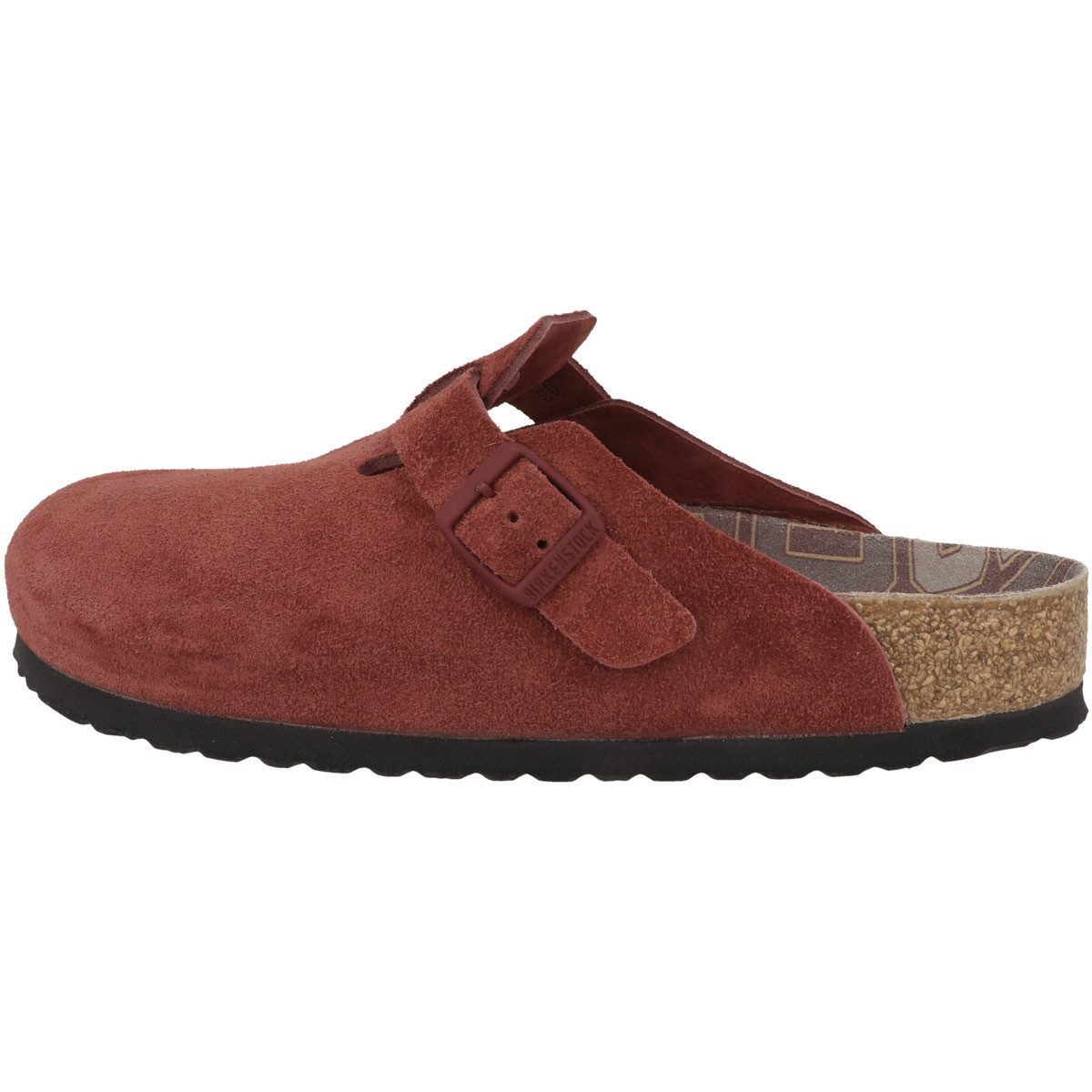 Birkenstock Boston Veloursleder normal Unisex Erwachsene Clog Sandalen, Hausschuhe, Pantoletten, Badeschuhe, Gartenschuhe