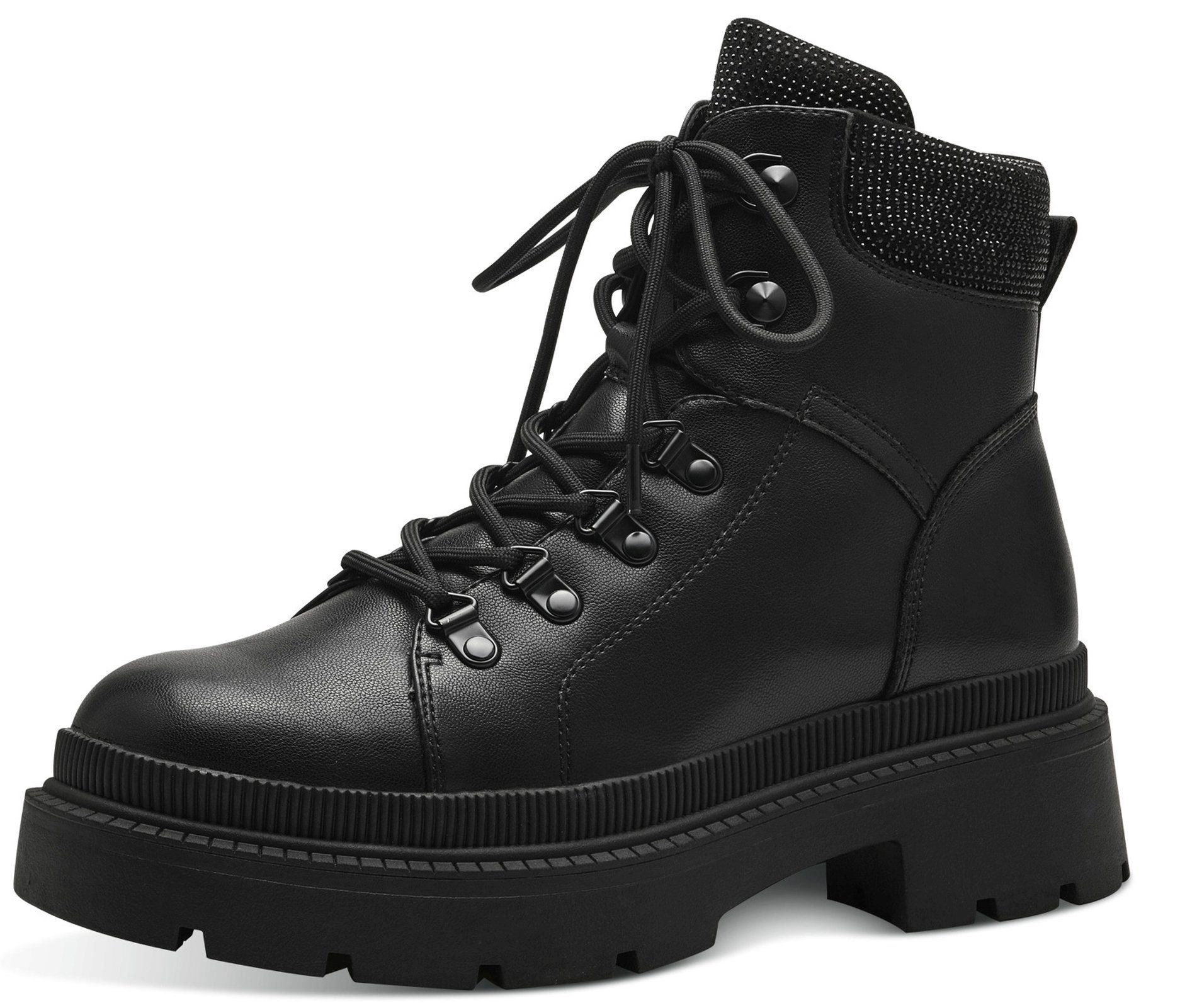 1-26819-41 001 Black Stiefelette