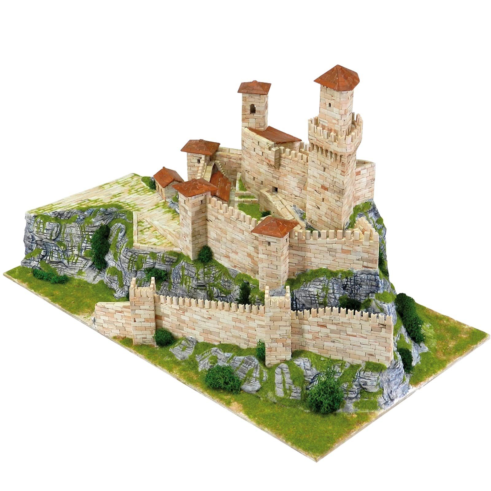 Firma Aedes Ars S.L. ® Modellbausatz AEDES ARS Steinbaukasten Burg - Rocca Guaita