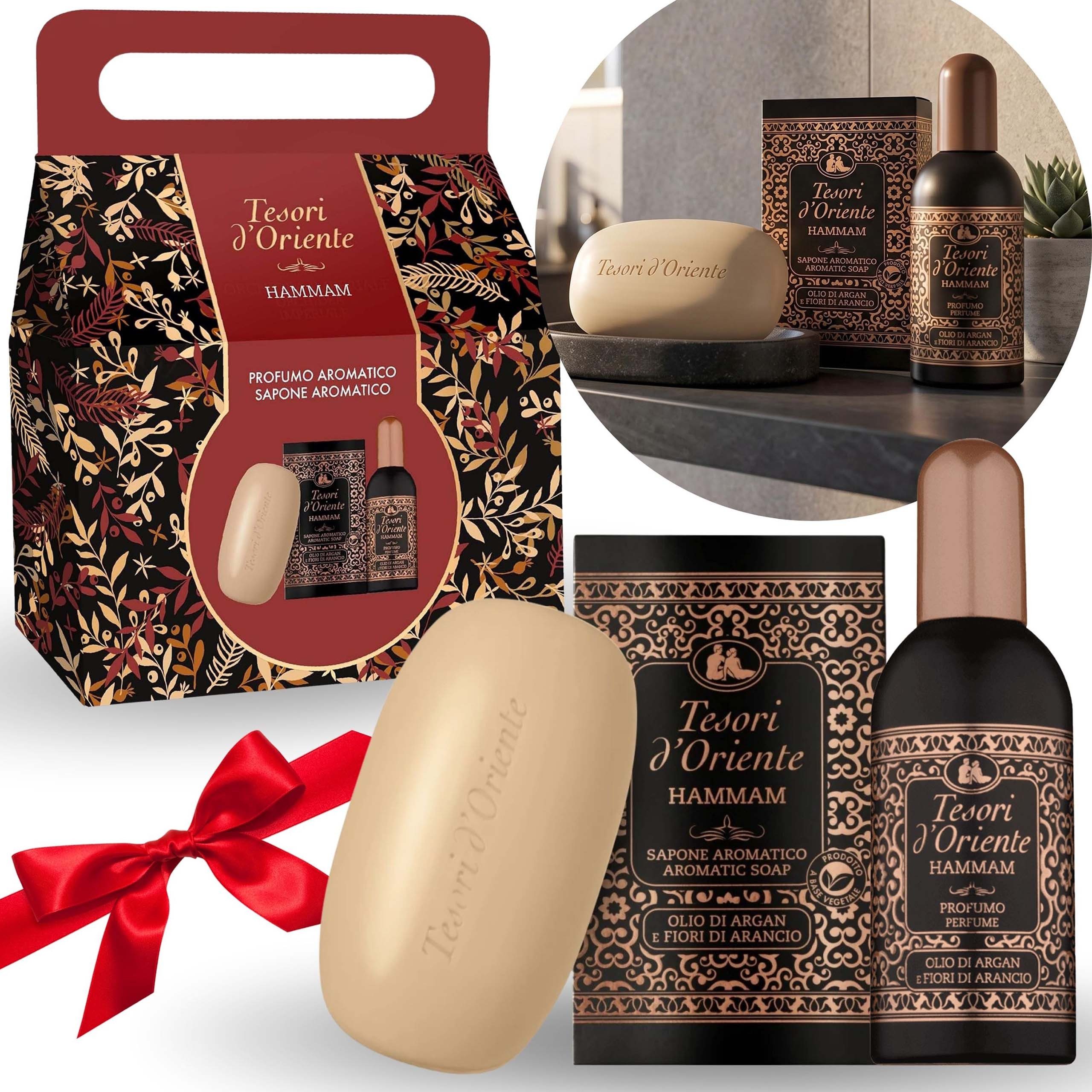 Tesori d´Oriente Eau de Toilette Tesori d'Oriente Hammam Geschenkset, Eau de Toilette + Stückseife