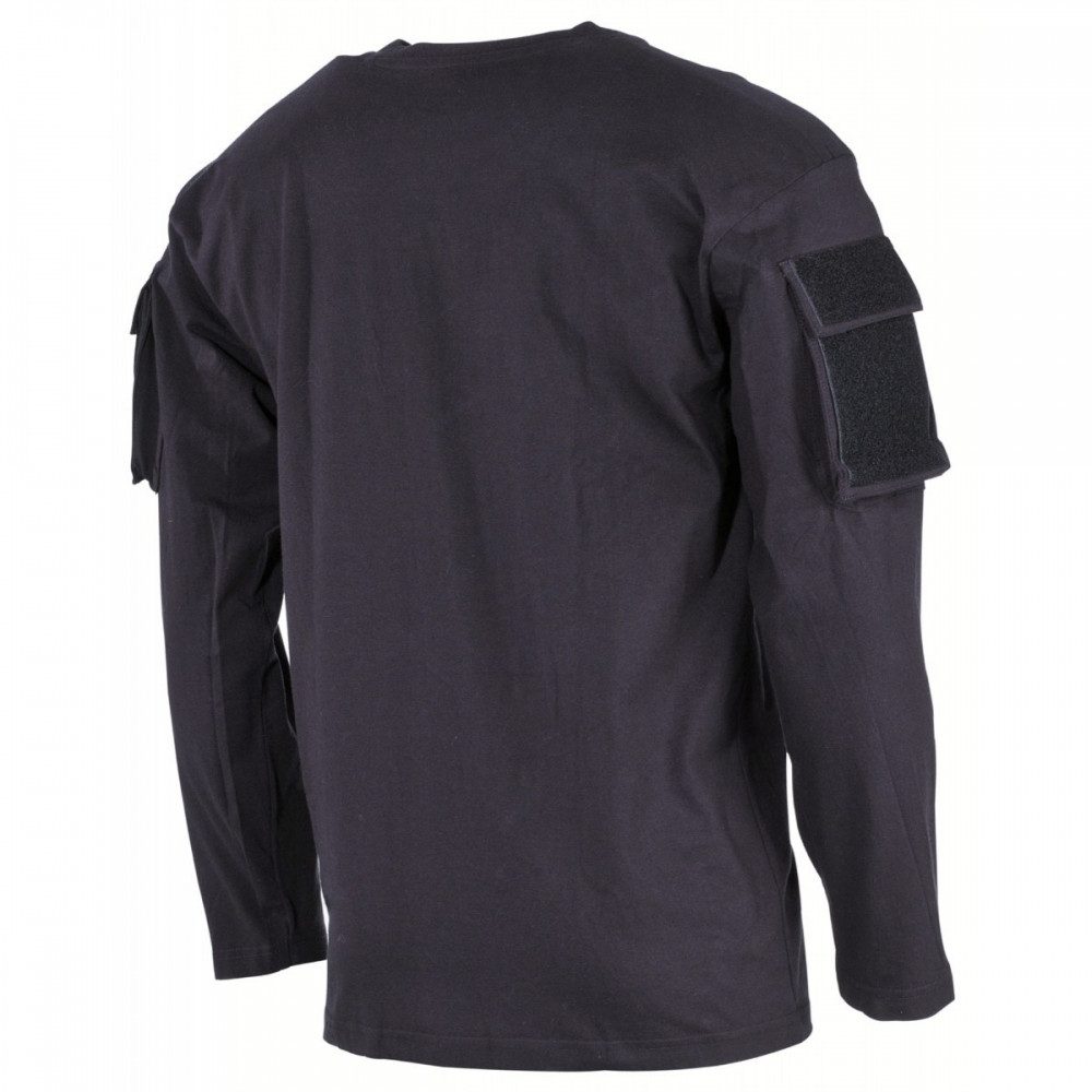 MFH Langarmhemd US Shirt langarm mit Ärmeltaschen von MFH. – Bild 2 von 4
