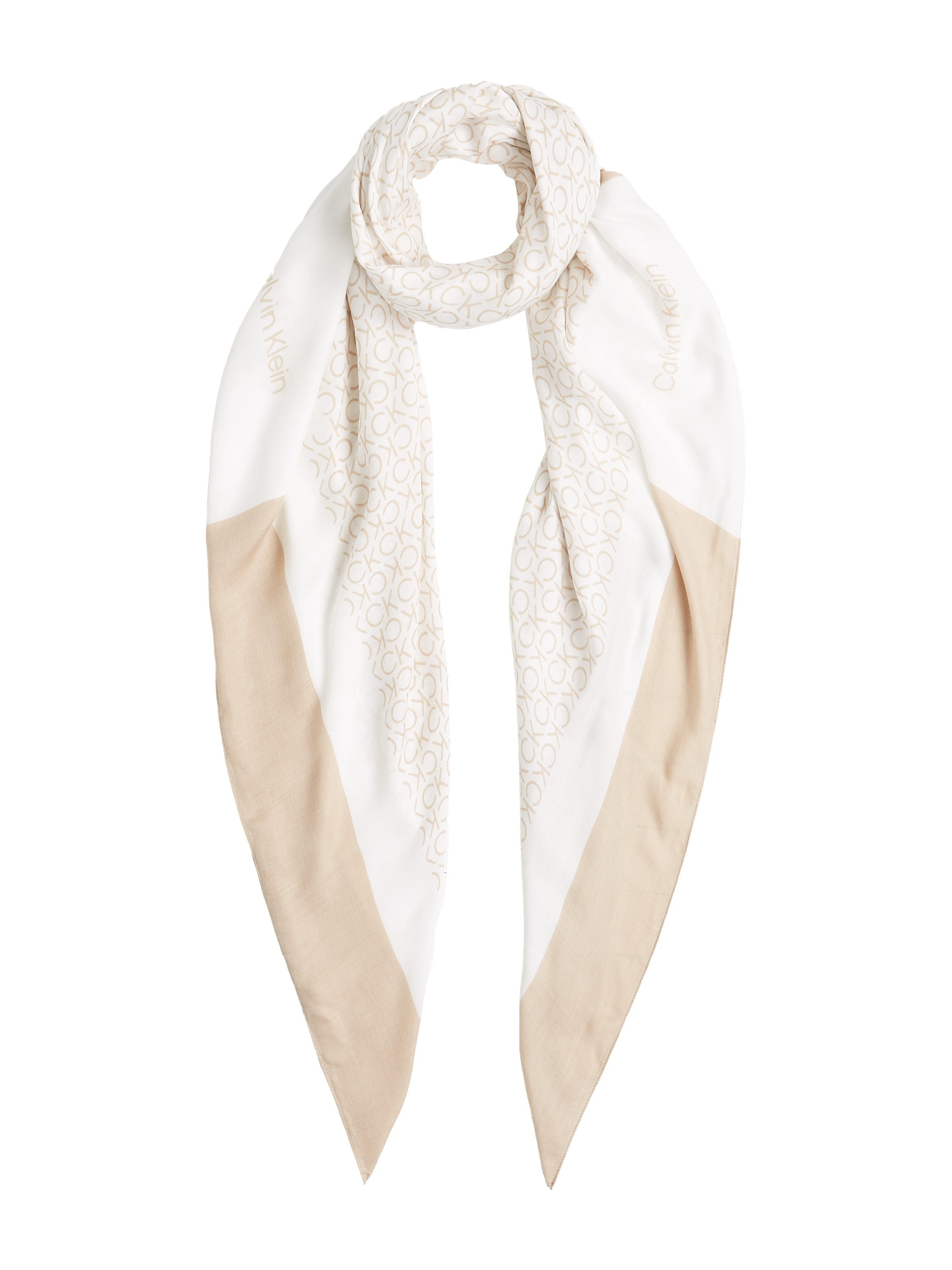 Calvin Klein Schal GEO MINIMAL SCARF günstig online kaufen