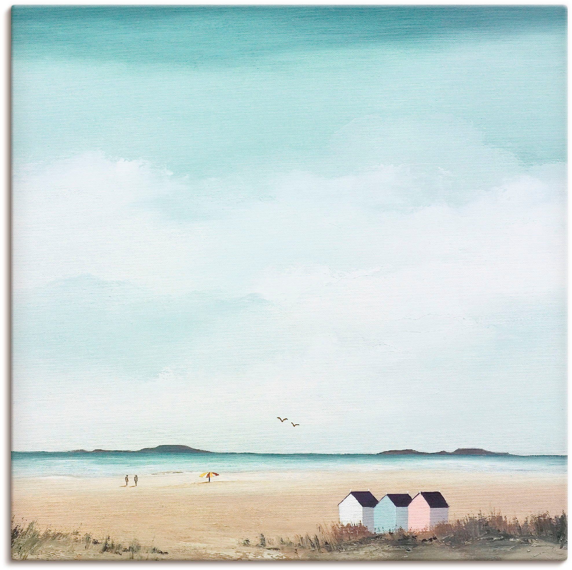 Artland Wandbild Sonniger Morgen IV, Strand günstig online kaufen