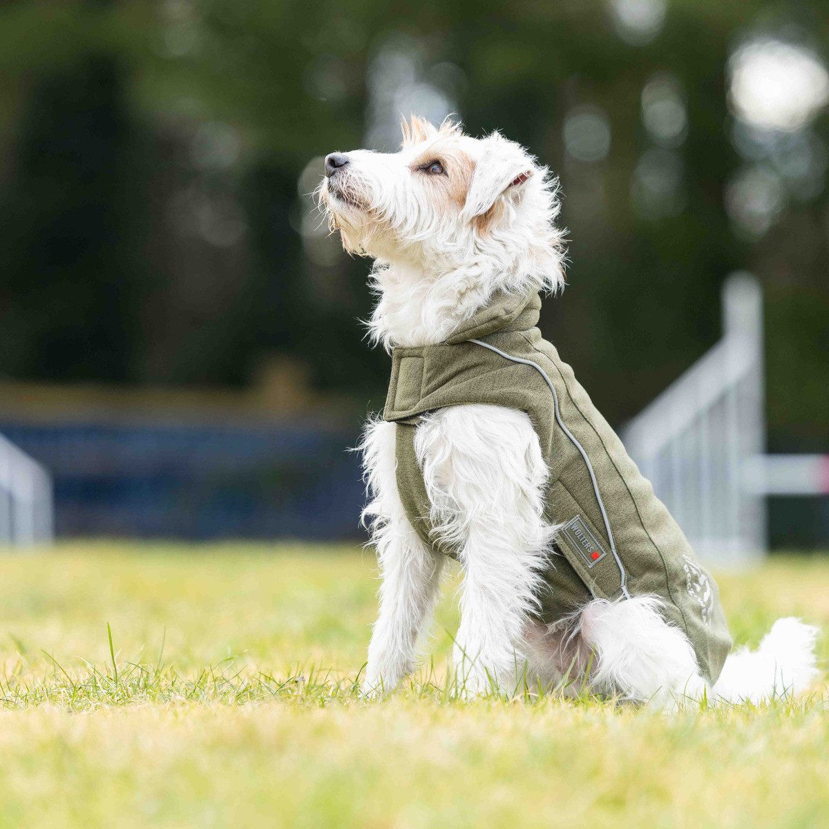 Wolters Hundemantel Fleecejacke Dogz-Wear olive meliert