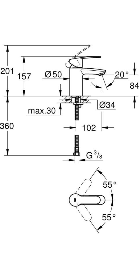 Grohe Waschtischarmatur günstig online kaufen