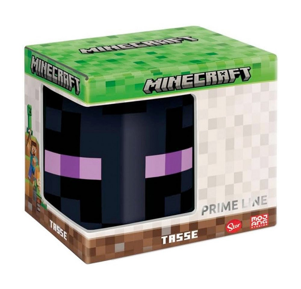 Minecraft Tasse Minecraft Enderman PrimeLine Tasse, 325 ml, Keramik