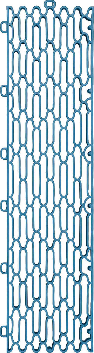 florco® Klickfliesen »Expansionsteil kurz,blau,für 40x40 cm Klickfliesen«, Zubehör 1 Stück/Pack (10x10 cm)