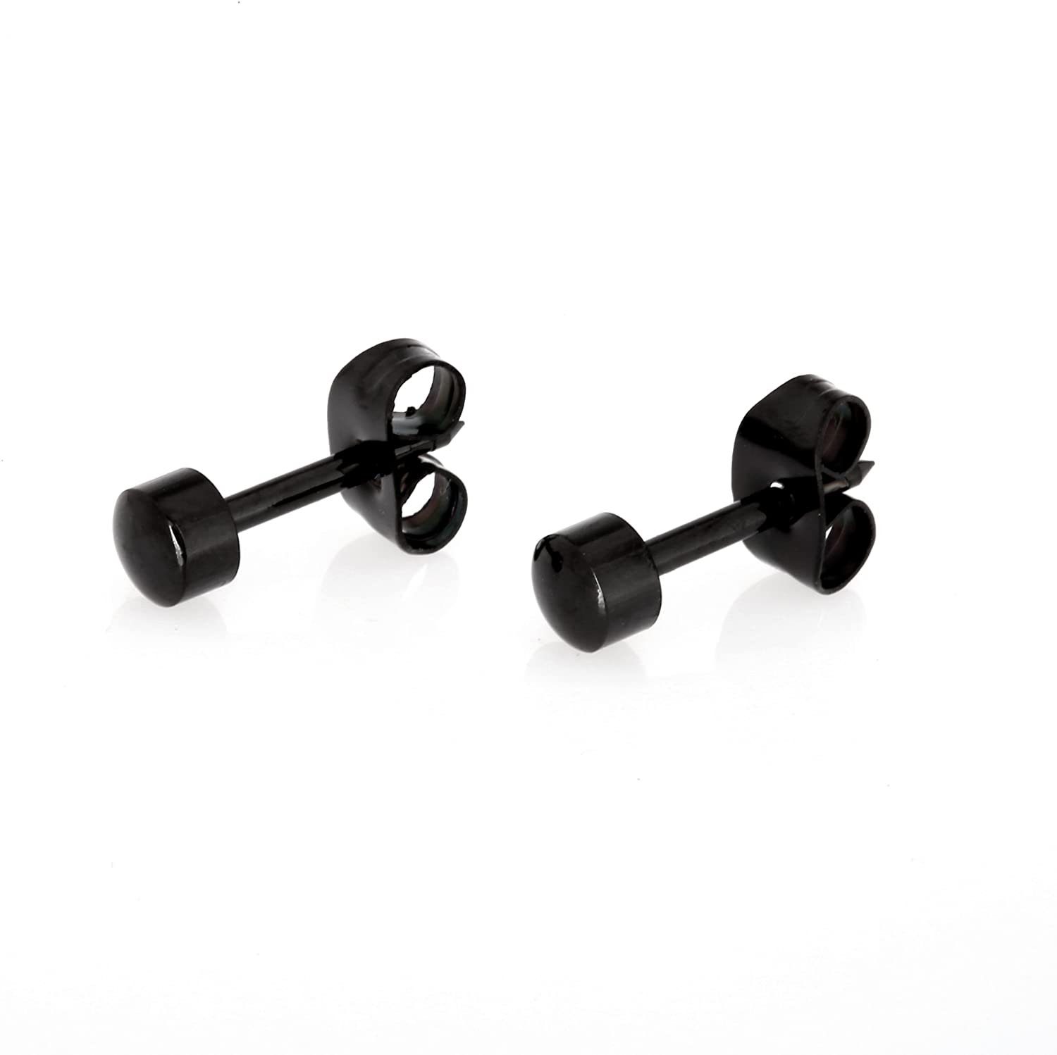 Karisma Paar Ohrstecker 1 Paar Schwarze Ohrstecker Earring Edelstahl Schwar günstig online kaufen