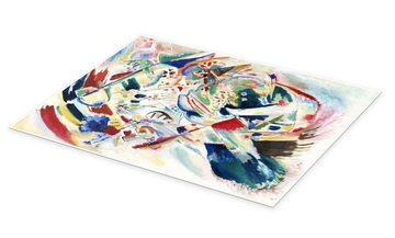 Posterlounge Poster Wassily Kandinsky, Panel für Edwin R Campbell No 4, Malerei