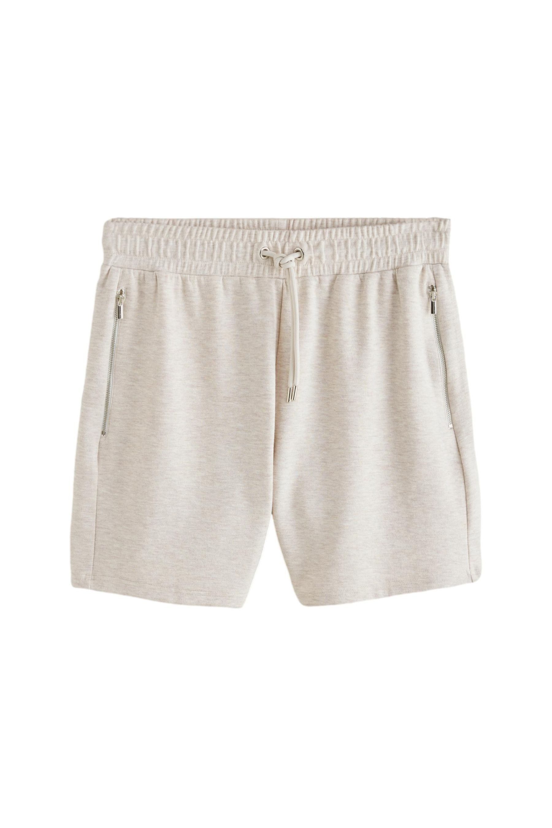 Sweatshorts Jersey-Shorts mit Reißverschlusstaschen
