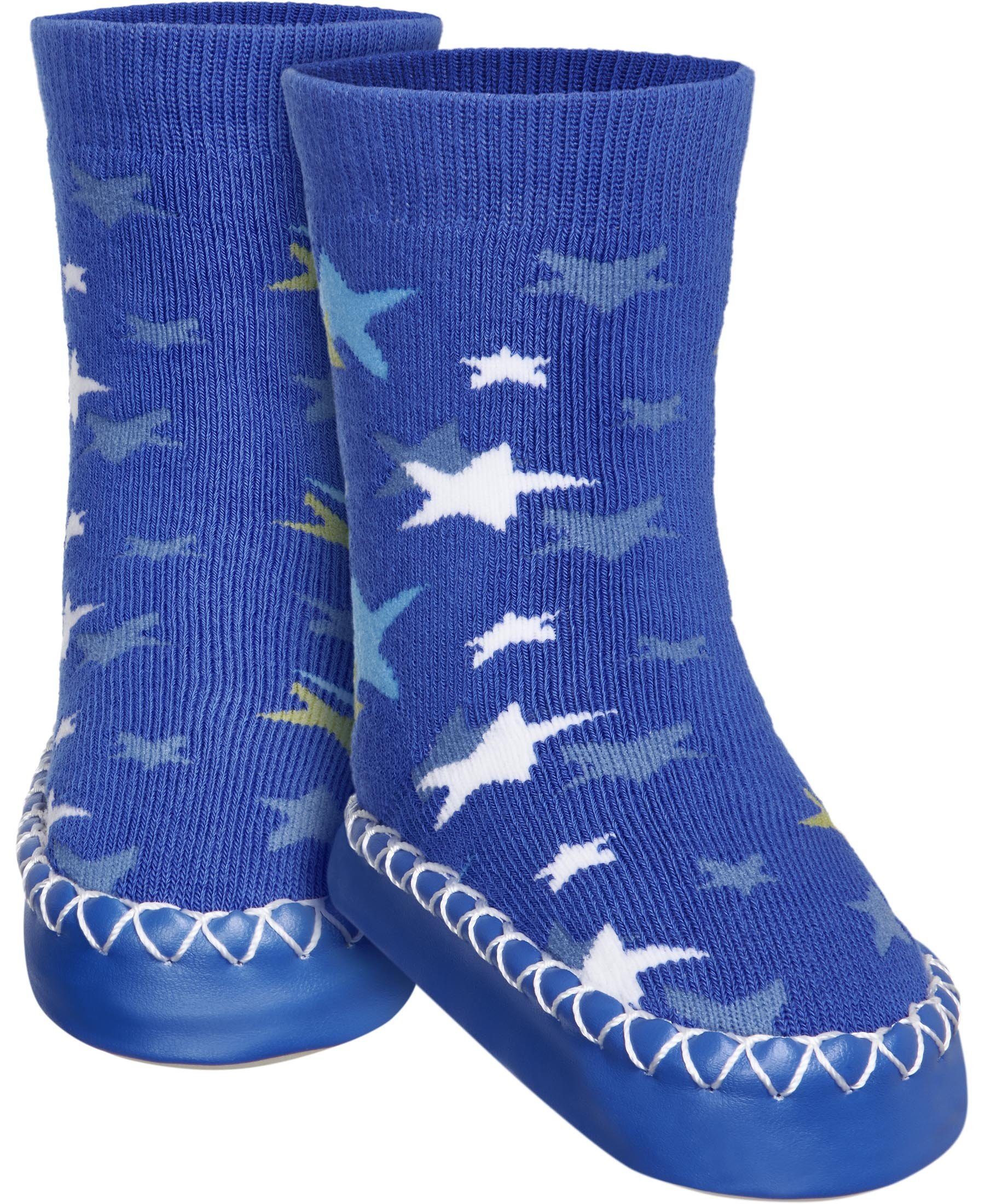 Playshoes Hüttenschuh Sterne Hausschuh – Bild 3 von 5