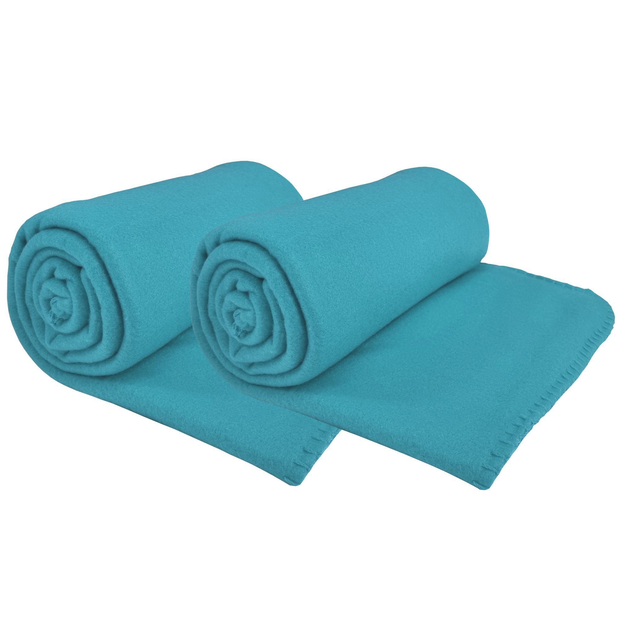 Wohndecke Wohndecke Fleecedecke 130x170 cm 2er günstig online kaufen