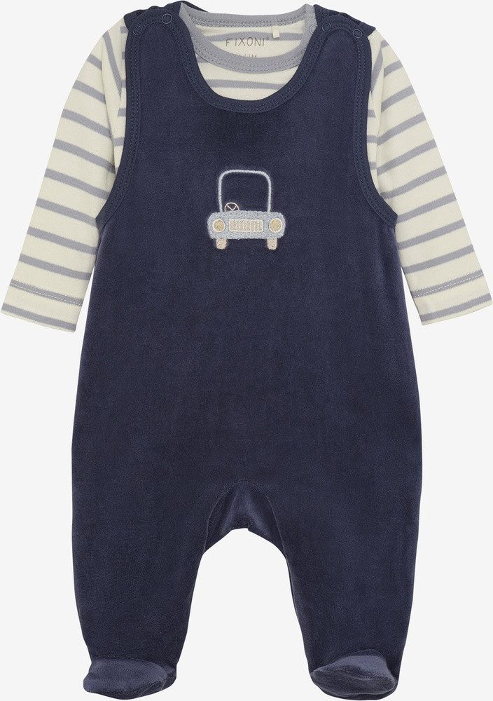 Fixoni Langarmbody Body LS mit Velour Romper