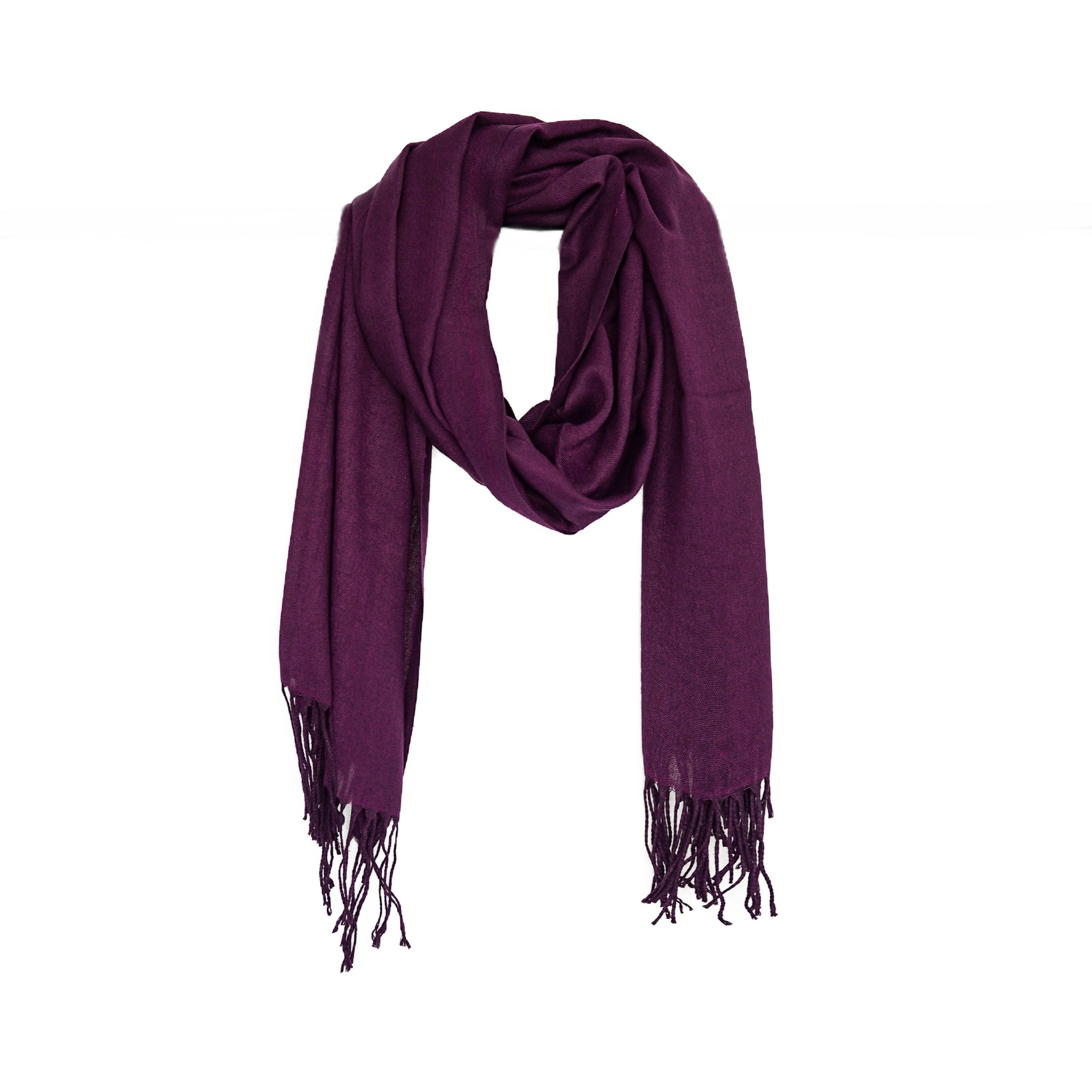 COFI 1453 Schal Pashmina Schal 165x70 cm elegantes Modeaccesiore Weich und günstig online kaufen