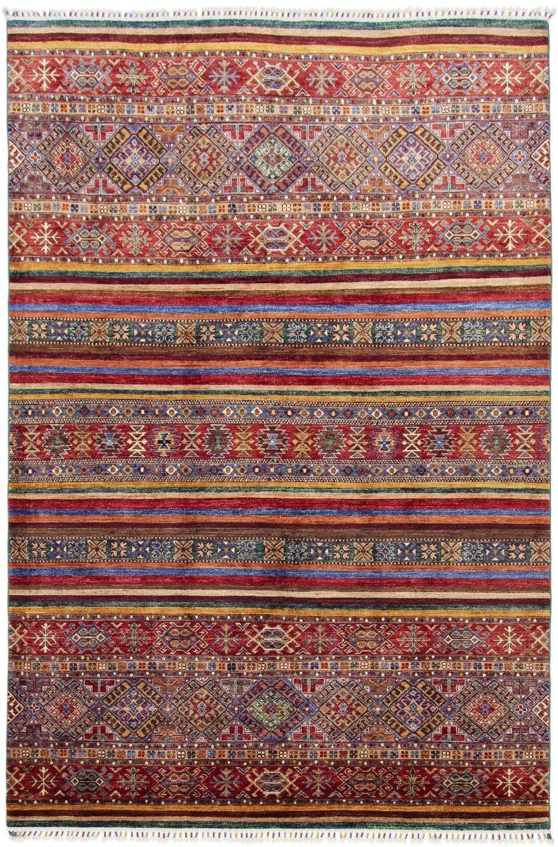 Orientteppich Arijana Shaal 181x268 Handgeknüpfter Orientteppich, Nain Trading, rechteckig, Höhe: 5 mm
