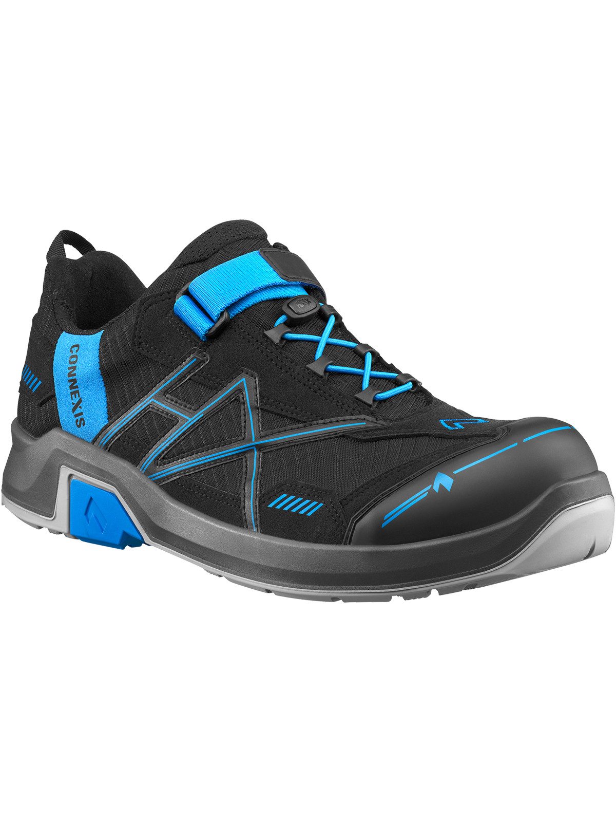 haix CONNEXIS Safety T S1 low black-blue Arbeitsschuh