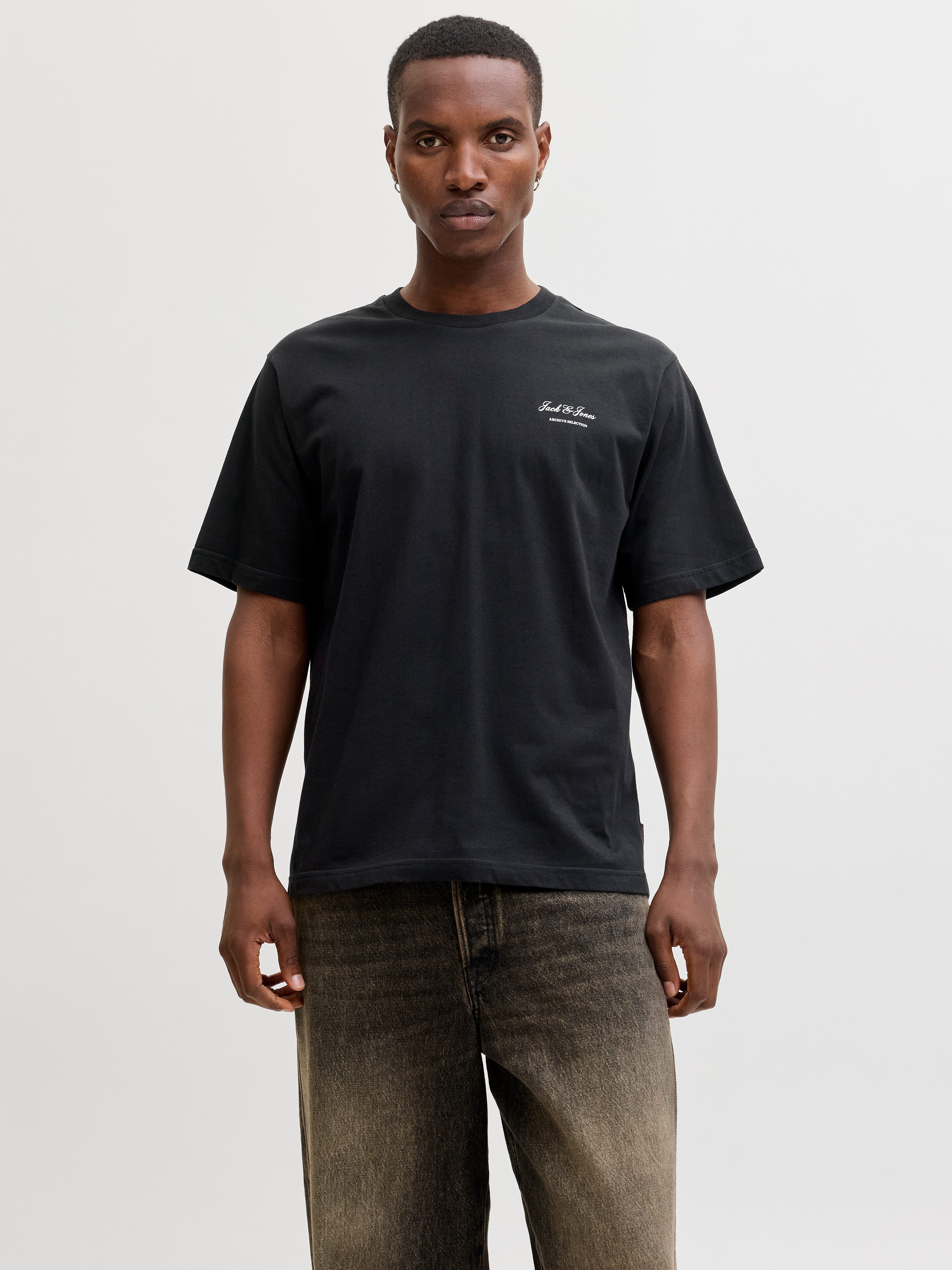 Rundhalsshirt JJEARCHIVE GRAPHIC TEE SS O-NECK NOOS
