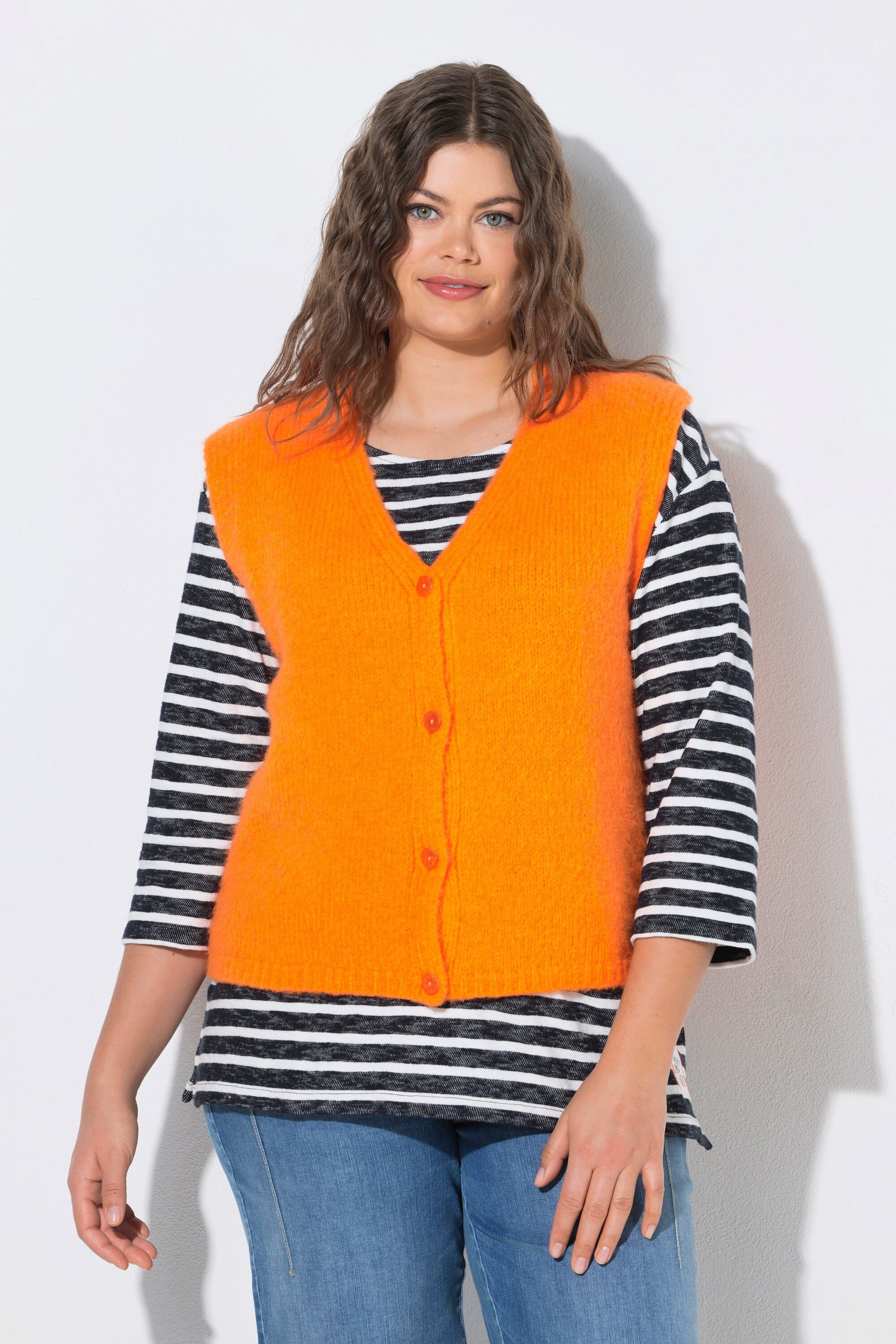 Strickjacke Strick-Weste