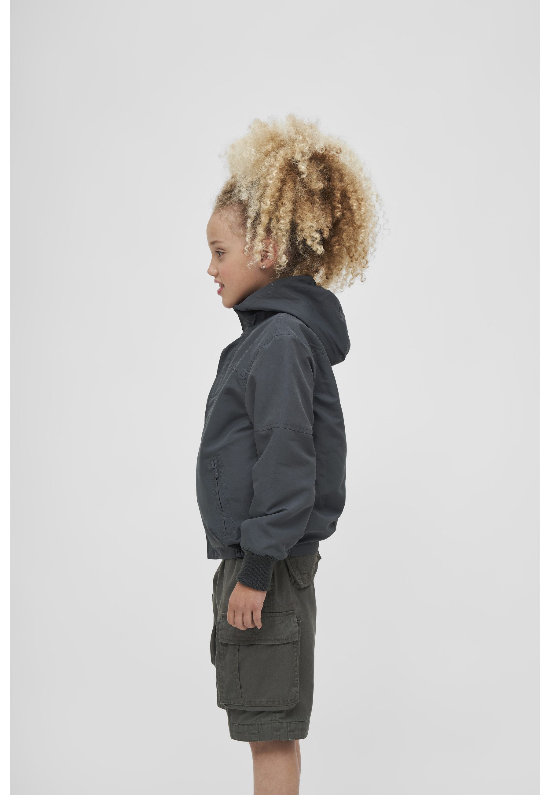 Brandit Allwetterjacke Brandit Unisex Kids Windbreaker Frontzip (1-St)