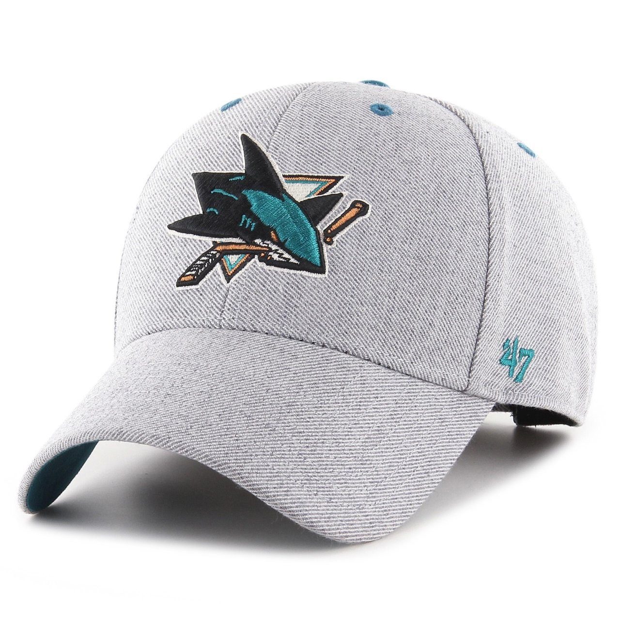 47 Brand Baseball Cap STORM CLOUD San Jose Sharks