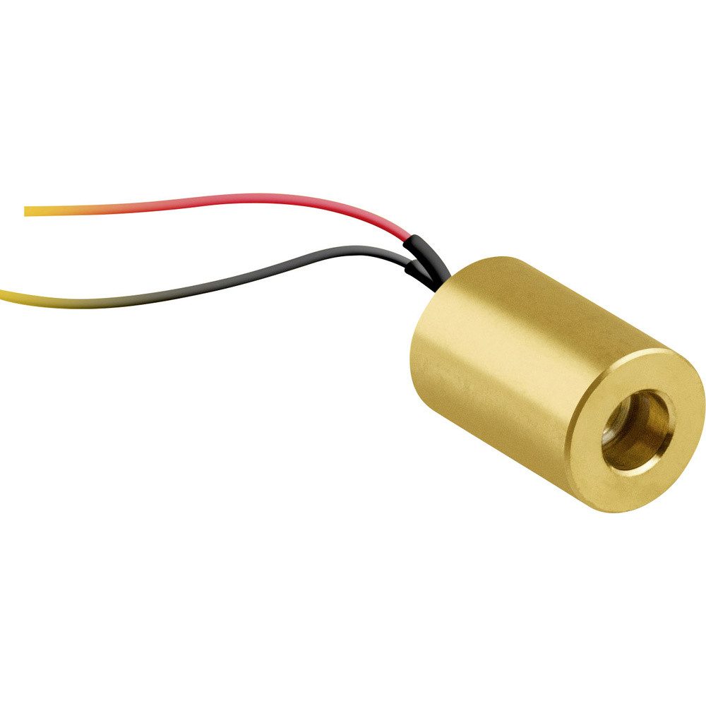 Laserpointer Laser Components Lasermodul Punkt Rot 1 mW LC-LMD-650-12-01-A-C