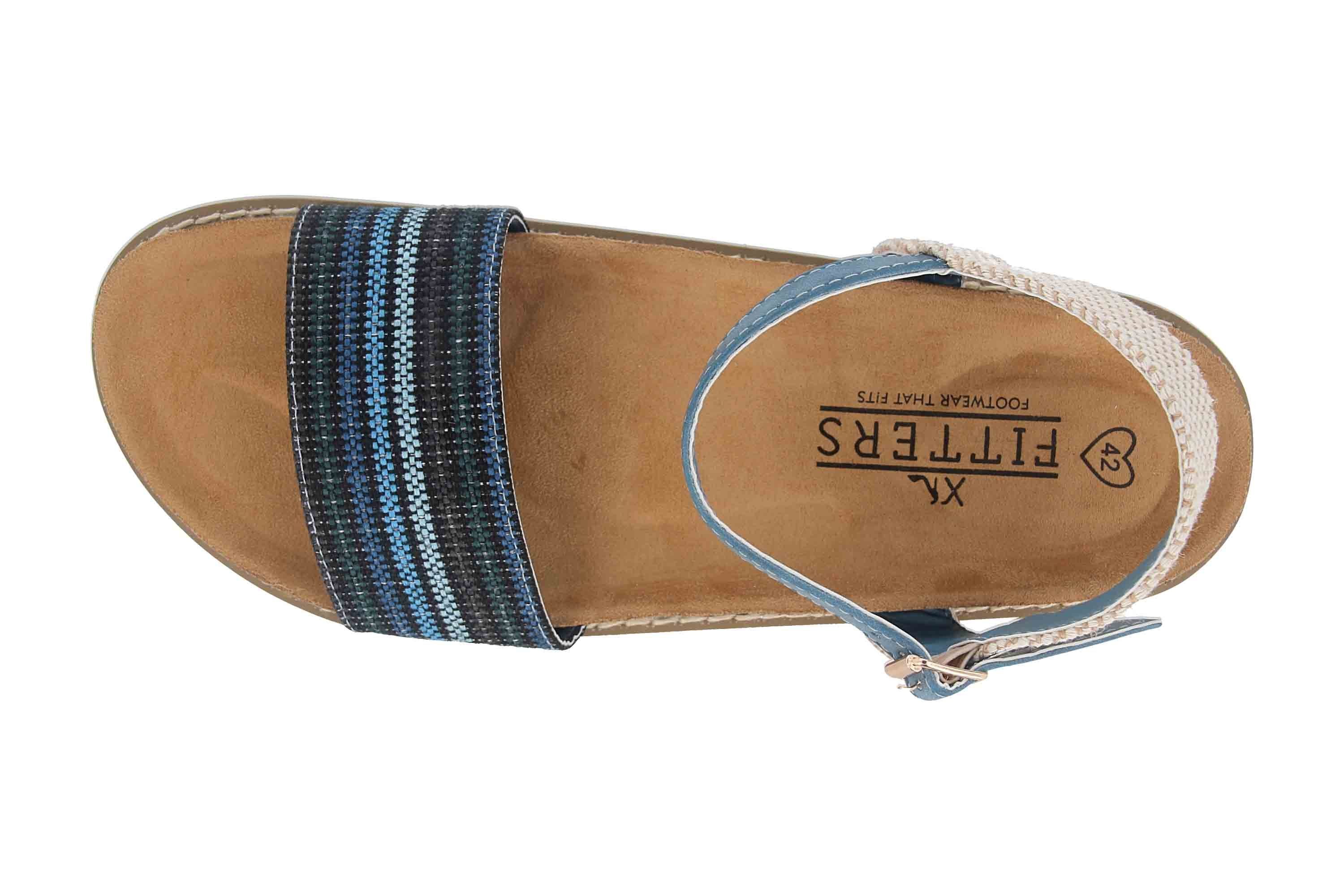 2TM12003 Blue Footwear Fitters Sandale Anouk