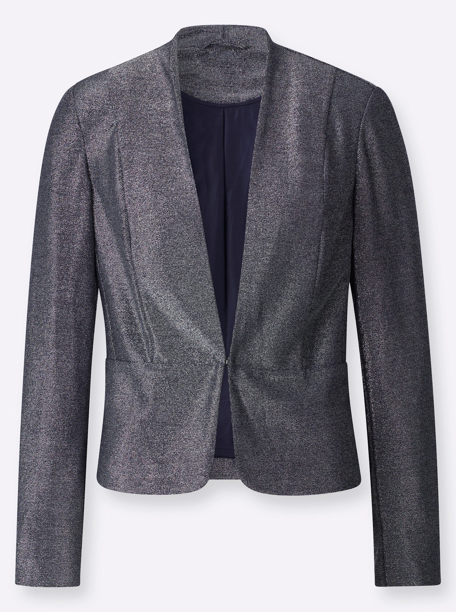 creation L Blusenblazer Jersey-Blazer Langarm
