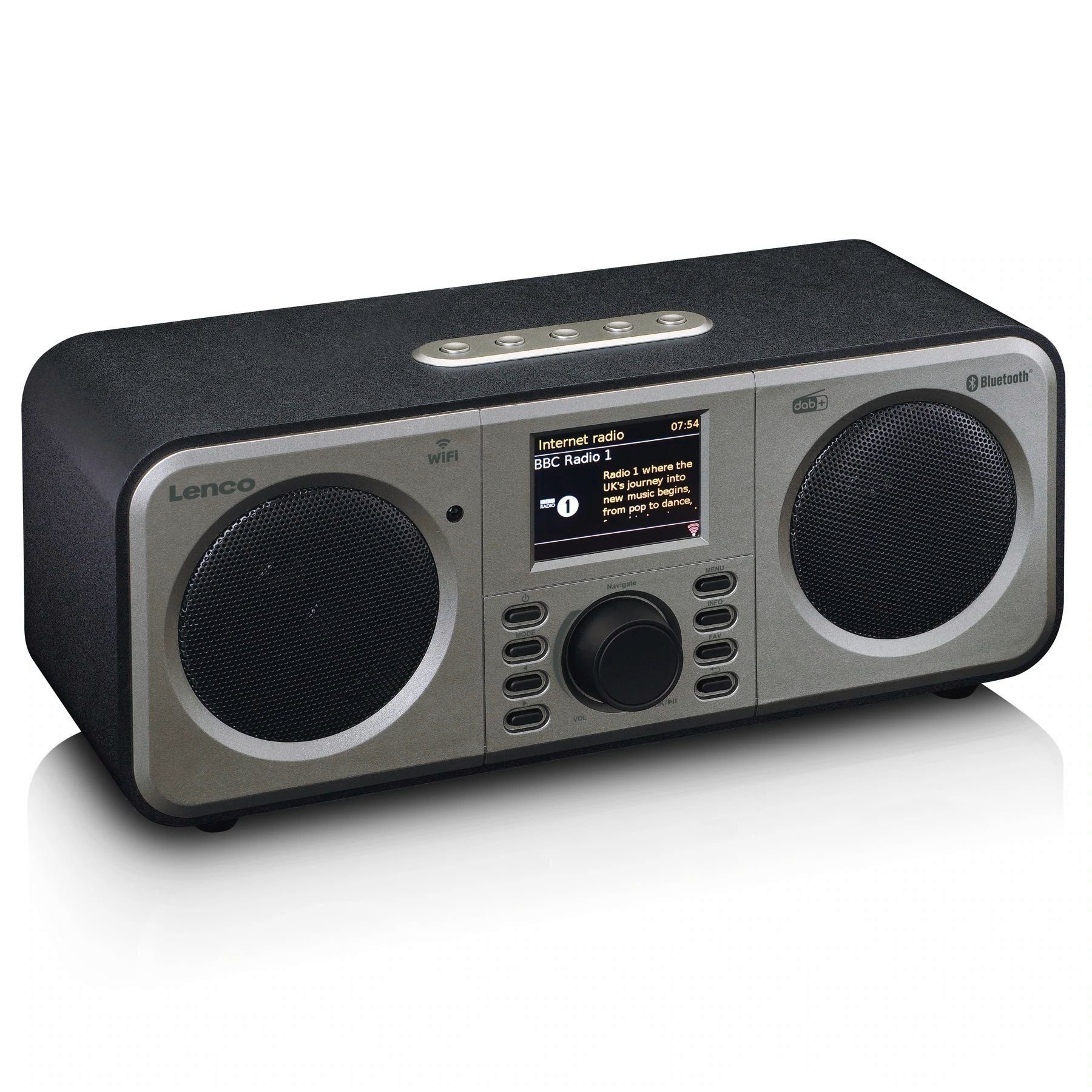 Lenco DIR-141 schwarz Internet-Radio