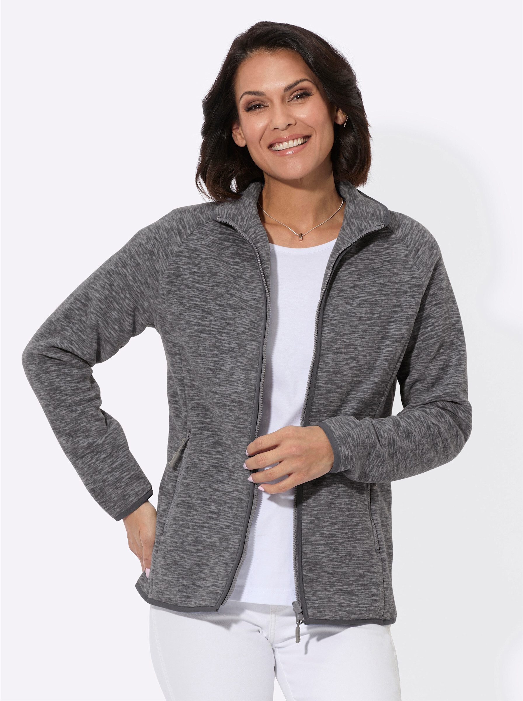 Casual Looks Fleecejacke günstig online kaufen