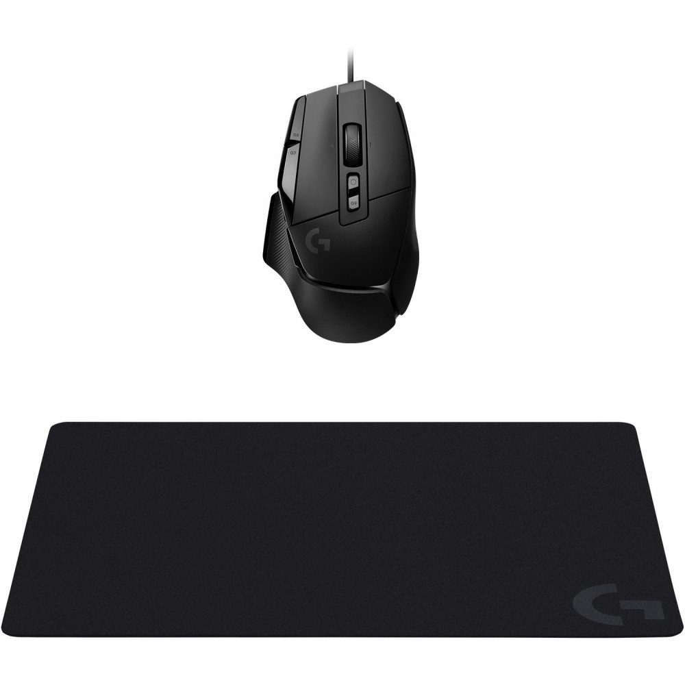 Logitech G Logitech G G502 X Bundle inkl. G240 Mauspad - Gaming-Zubehör. Gaming-Maus (kabelgebunden, Ergonomisches Design für langen Spielspaß)