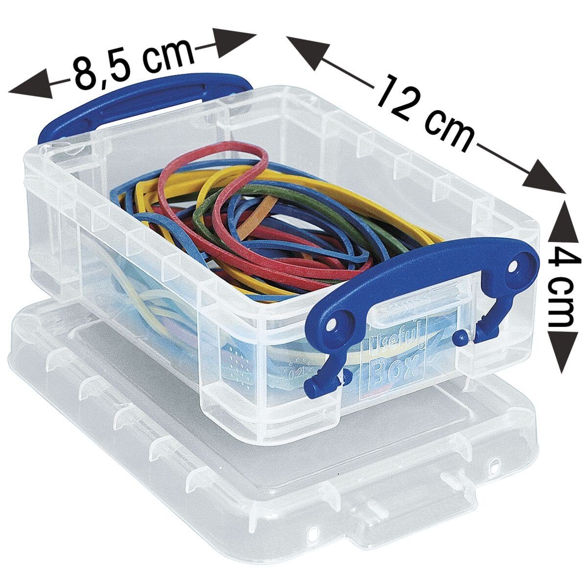 REALLYUSEFULBOX Aufbewahrungsbox, 0,2 Liter, verschließbar und stapelbar günstig online kaufen