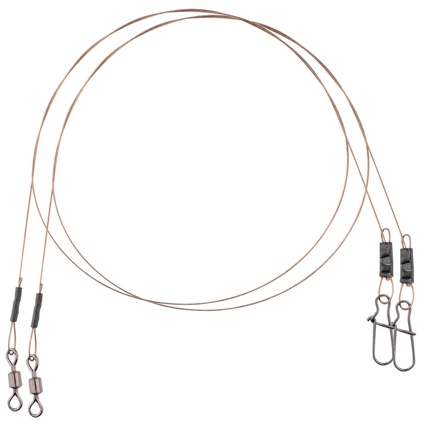 Kunstköder Spro Pike Fighter Fine Leader 1x19 - 2 Stahlvorfächer