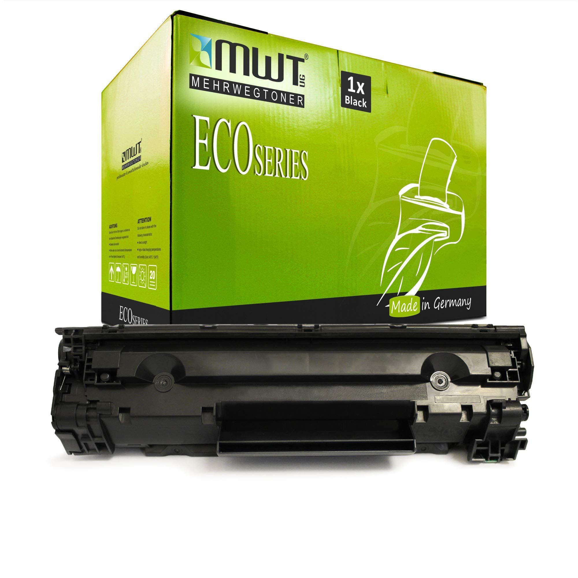 Eurotone Tonerkartusche CB435A, (Einzelpack, 1-St., Lieferumfang: 1er-Pack in Schwarz Toner in Schwarz), Eurotone Toner CB435A, 1er-Pack in Schwarz, Schwarz
