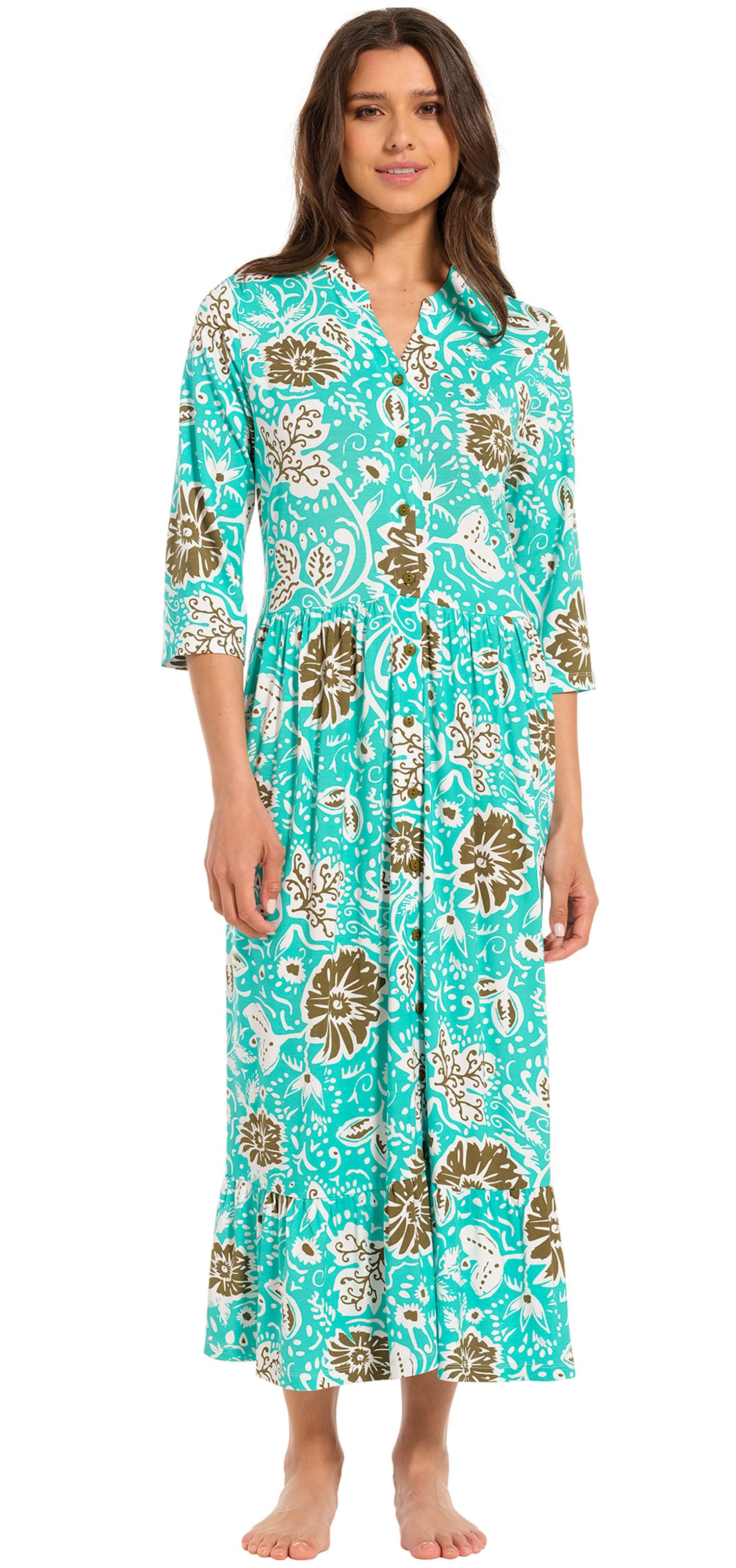 Pastunette Sommerkleid Damen Maxi Kleid (1-tlg) Modisches Design
